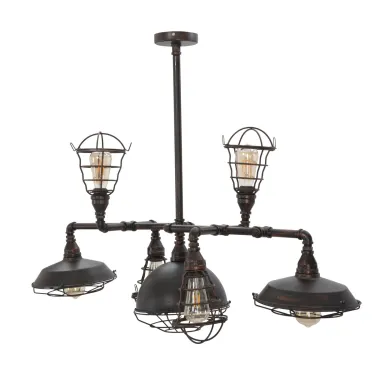 Lampa wisząca MANHATTAN 7-ramienna 111x48x58 cm